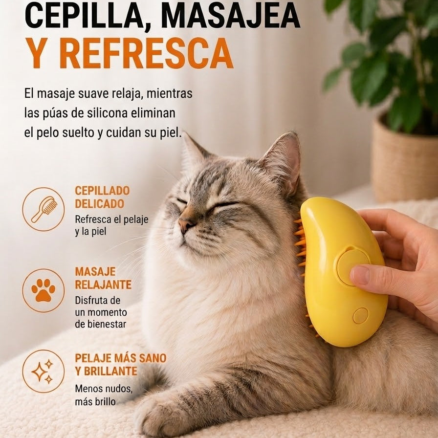 Cepillo con Vapor MimoPelo™